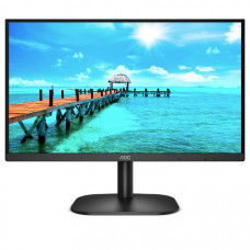 AOC 24” FHD @ 75HZ VA 4MS SPKRS BLK HDMI 1.4 x 1, VGA, DVI