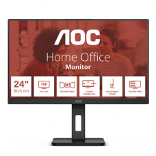 AOC 24" 24E3QAF IPS FHD HEIGHT ADJ 75HZ 3 SIDE FRAMELESS 