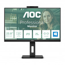 AOC 24" 24P3CW LED MONITOR IPS HEIGHT ADJ FHD 75HZ 4MS