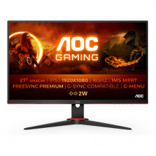 AOC 27" 27G2SPAE/B GAMING LED MONITOR IPS 165HZ FHD