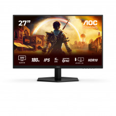 AOC 27" Q27G42XE QHD GAMING MONITOR IPS 180HZ 1MS 0.5MS HDR1 AOC 27" Q27G42XE QHD GAMING MONITOR IPS 180HZ 1MS 0.5MS HDR1