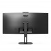 AOC LED MONITOR CURVED 34" HDR WEBCAM  HDMI DP USBC 4XUSB3.2