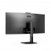 AOC LED MONITOR CURVED 34" HDR WEBCAM  HDMI DP USBC 4XUSB3.2