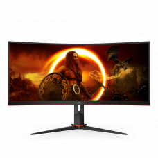 AOC 34” CU34G2X/BK GAMING G2 CURVED 144HZ VA 300CD/M2 2XHDMI