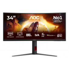 AOC 34” CU34G4CA GAMING CURVED WQHD 180HZ