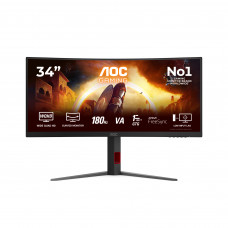 AOC 34” CU34G4P GAMING CURVED WQHD 180HZ