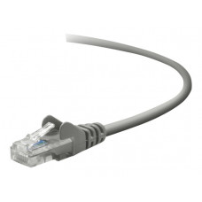 BELKIN CAT5E SNAGLESS UTP PATCH CABLE 50CM GREY M/M