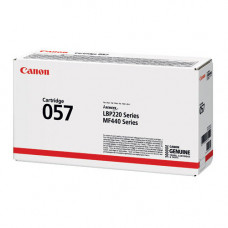 CANON 057 ORIGINAL TONER CARTRIDGE BLACK LASER 3100 Pg - 