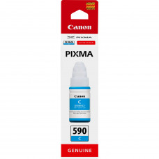 CANON GI-590 CYAN INK BOTTLE 70ML 1604C001 G SERIES - 