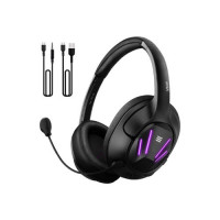 EKSA AIR JOY PRO GAMING HEADSET CORDED 7.1 SUR SOUND BLACK