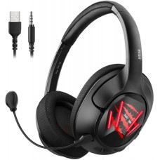 EKSA AIR JOY PRO GAMING HEADSET CORDED 7.1 SUR SOUND RED