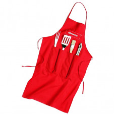 FERRABOLI BBQ APRON & UTENSILS ACCESSORY SET 645
