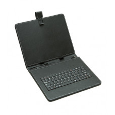 GOCLEVER Keyboard case 9,7" Black Waterproof, mini USB