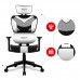 HUZARO COMBAT 8.0 WHITE GAMING CHAIR