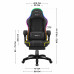 Huzaro Force 3.7 RGB Black Gaming Chair
