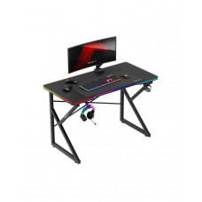 HUZARO Hero 1.7 RGB gaming desk Black