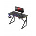 HUZARO Hero 1.7 RGB gaming desk Black