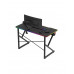 HUZARO Hero 1.7 RGB gaming desk Black