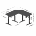 Huzaro Hero 7.3 Black Height-Adjustable Corner Gaming Desk