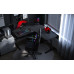 Huzaro Hero 7.3 Black Height-Adjustable Corner Gaming Desk
