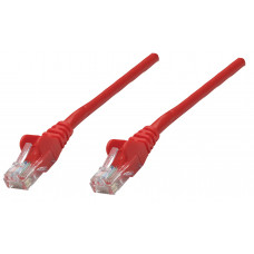 PATCH CBL CAT6 0.25M RED RJ45 