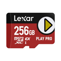 LEXAR 256 PLAY Pro microSD Express 7.1,900MB/s 600MB/s ,C10 LEXAR 256 PLAY Pro microSD Express 7.1,900MB/s 600MB/s ,C10