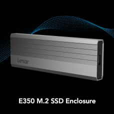 LEXAR E350 M.2 SSD Enclosure - USB 3.2 Gen 2