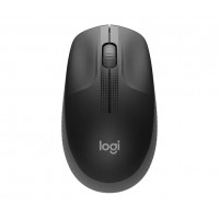 LOGITECH M190 WIRELESS CHARCOAL MOUSE OPTICAL  - 