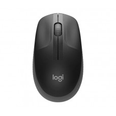 LOGITECH M190 WIRELESS CHARCOAL MOUSE OPTICAL  - 