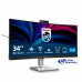 PHILIPS 34" CURVED WQHD MONITOR THUNDERBOLT 4 WEBCAM