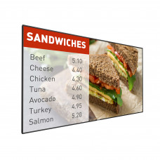 PHILIPS 55" P-LINE 1920 x 1080P 16:9 