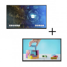 PHILIPS E-LINE 75" 4K + 65" 4K 4152E
