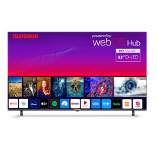TELEFUNKEN 32" SMART TV HD WebOS  FRAMELESS