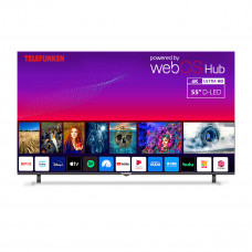 TELEFUNKEN 55" SMART TV 4K WebOS  FRAMELESS