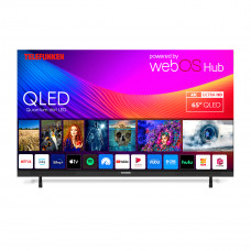 TELEFUNKEN 65" SMART TV QLED 4K WebOS FRAMELESS SOUNDBAR