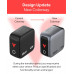 VERBATIM 65W 3-PORT MINI GAN CHARGER WITH TFT TOUCH DISPLAY VERBATIM 65W 3-PORT MINI GAN CHARGER WITH TFT TOUCH DISPLAY