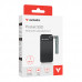 VERBATIM POCKET SSD USB 3.2 GEN 2 1TB BLACK / GREY VERBATIM POCKET SSD USB 3.2 GEN 2 1TB BLACK / GREY