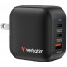 VERBATIM MINI GAN Charger 70W 3 PORT US/EU/UK				