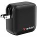 VERBATIM MINI GAN Charger 100W 3 PORT US/EU/UK				