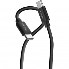 VERBATIM ESSENTIALS SYNC & CHARGE USB C TO USB C 60W 2 PACK