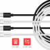 VERBATIM ESSENTIALS SYNC & CHARGE USB C TO USB C 60W 2 PACK