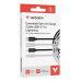 VERBATIM SYNC & CHARGE USB C TO LIGHTENING CABLES 60W 2 PACK VERBATIM SYNC & CHARGE USB C TO LIGHTENING CABLES 60W 2 PACK