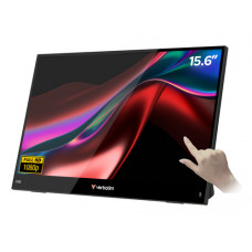 VERBATIM PORTABLE 15.6" TOUCHSCREEN MONITOR FHD 1080P LIGHT VERBATIM PORTABLE 15.6" TOUCHSCREEN MONITOR FHD 1080P LIGHT