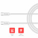 VERBATIM ESSENTIALS SYNC & CHARGE USB C TO USB C 3M 100W