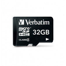 Verbatim Micro SDHC Class 4 32GB (Incl Adaptor)