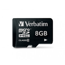 Verbatim Micro SDHC Class 4 Card  8GB
