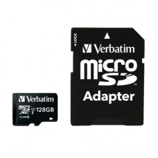 Verbatim MICRO SDXC PREMIUM UHS-1 128GB CLASS 10 INC ADAPTER