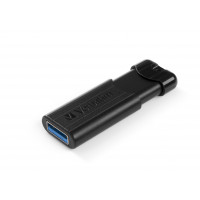Verbatim USB DRIVE 3.0 256GB PINSTRIPE BLACK