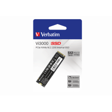 VERBATIM Vi3000 INTERNAL PCIe 3.0 NVMe M.2 SSD 512GB - 
