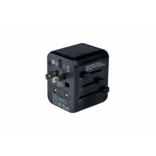 VERBATIM Travel Adapter UTA-01 with 2xUSB Charger